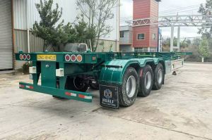 Moóc xương 45ft huali, tải 34 tấn