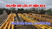Xả kho mooc cổ cò 50feet, mooc ben CIMC, đầu kéo Sitrak 440 2024